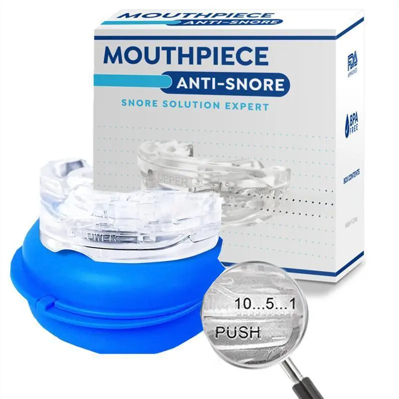 Anti Snoring Mouth Guard Adjustable Anti-Snoring Mouthpiece Sleeping Devices Bruxism Snoring Stopper Improve Sleep Mouthpiece