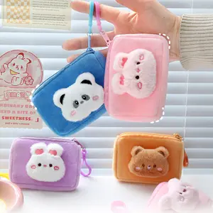 Dompet Bulu Kekinian Boneka Karakter Binatang 3D Premium Quaility