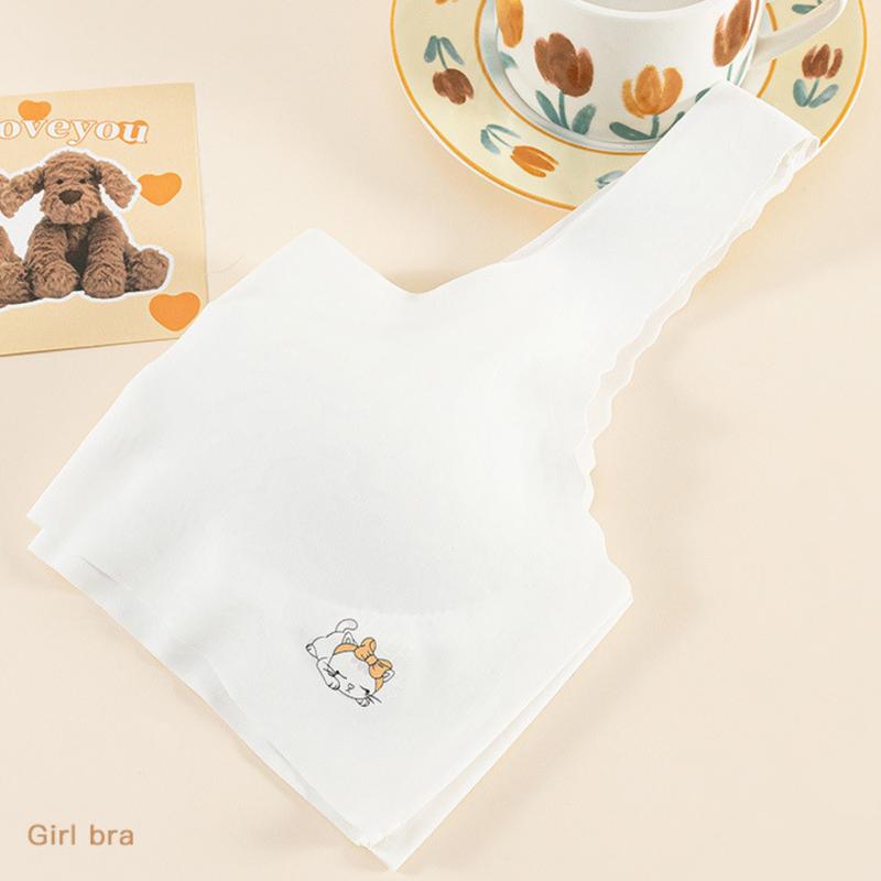 Áo Lót Su Cho Bé Gái Mút Rời Chất Mát Co Giãn 4 Chiều Thông Thoáng Cả Ngày Dài Lê Ngọc 443 3