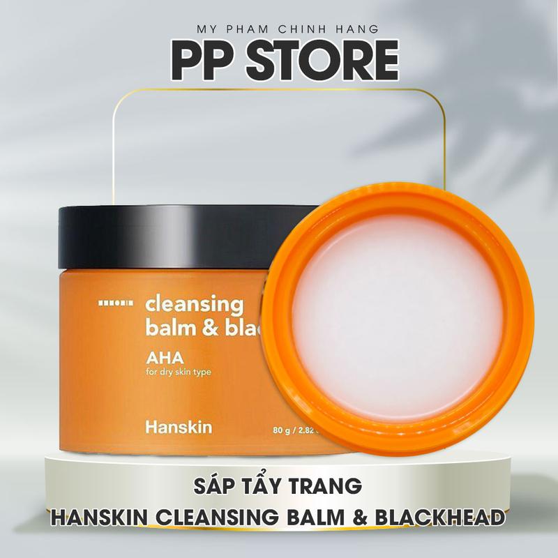 Sáp tẩy trang Hanskin Cleansing Balm & Blackhead 80gr Hàn Quốc