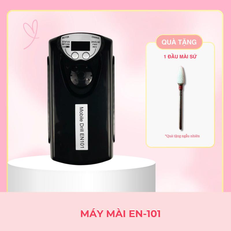 [GIÁ SỐC TRONG PHIÊN LIVE] Máy Mài Tích Điện EN-101 / 20W - Bảo hành 3 tháng - Phá Gel Chuyên Nghiệp +Tặng kèm đầu mài Sứ EN101