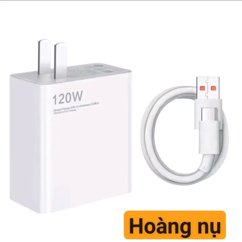 bộ sạc nhanh 120W hiện max% cho máy Xiaomi chân type C bảo hành 12 tháng Phụ Kiện 1