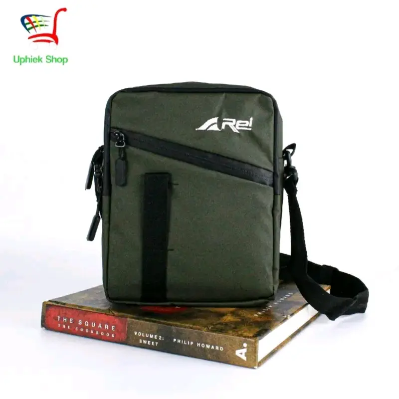 Tas Selempang Pria Anti Air / Tas Kotak Pria Wanita Anti Ginkel Arei Waterproof 5