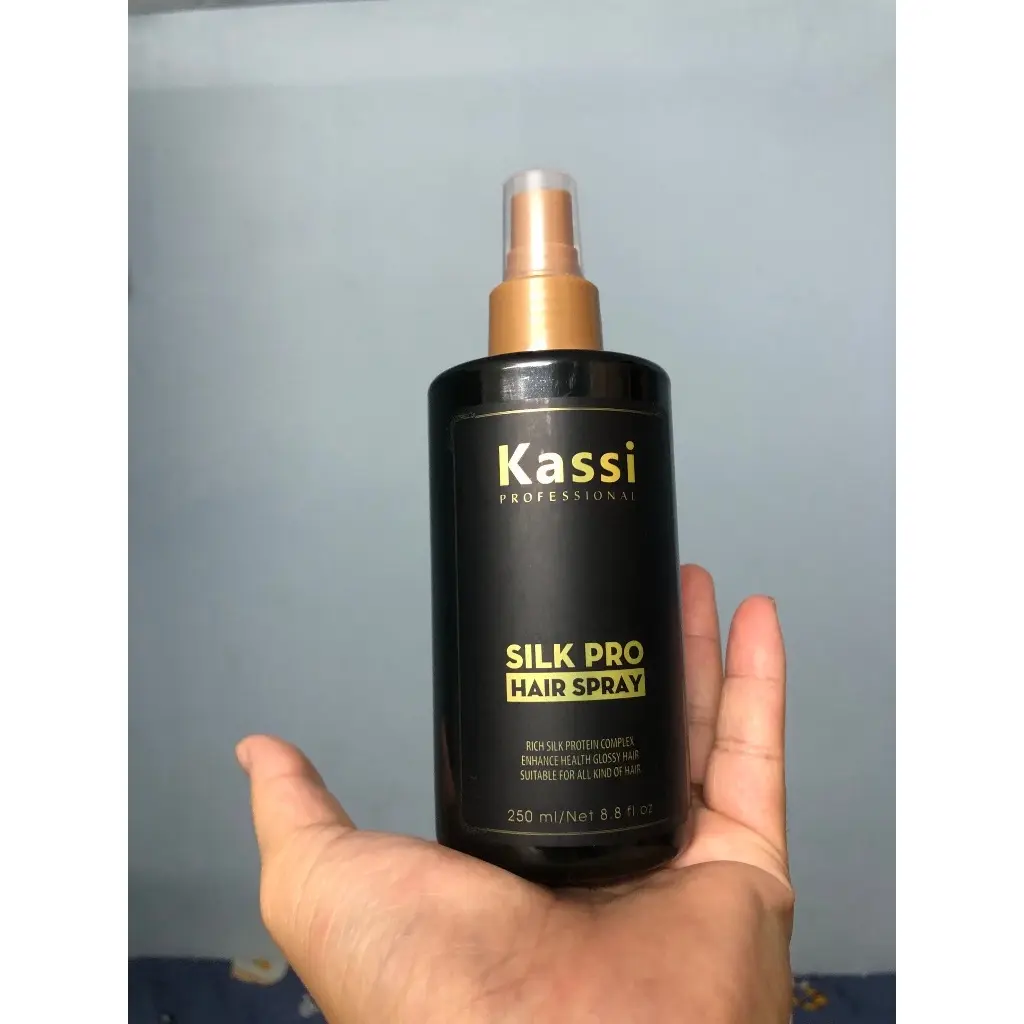 ￼nước xịt dưỡng tóc kasi silkpro  chai 250ml hương nước hoa siêu thơm phục hồi hư tổn tóc  khô xơ  trẻ ngọn Chăm Sóc Tóc#xittockasi xit giuneptoc daugoi cap