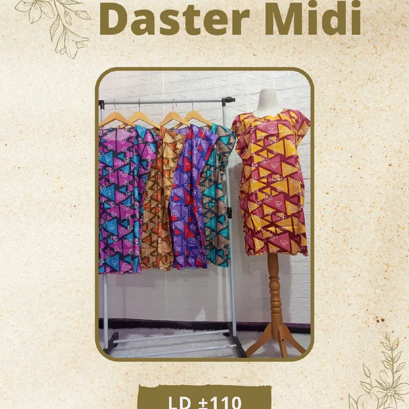 PAKET USAHA DASTER MIDI 10PCS 7