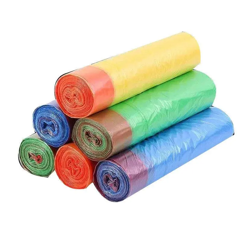 (HY) Kantong Plastik Roll Sampah + Tali 45 X 50 CM isi 15 Lembar 5