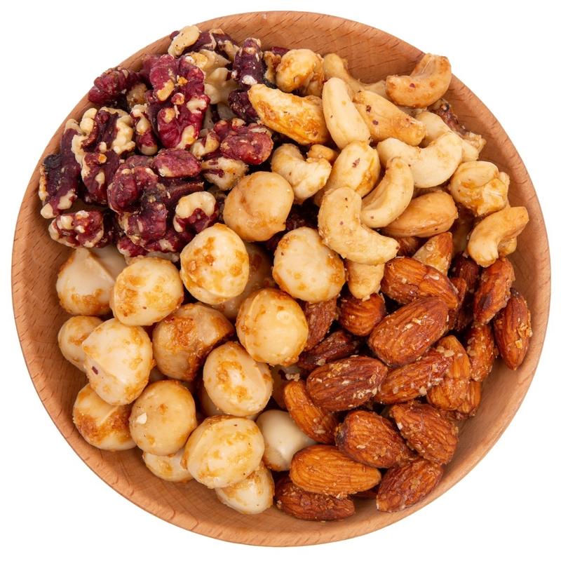 250Gr Hạt nướng mật ong (Macca hoặc Hạnh Nhân hoặc Hạt Điều hoặc Óc Chó) Mẹ Rô Có hồ sơ công bố, Xuất hóa đơn công ty đầy đủ