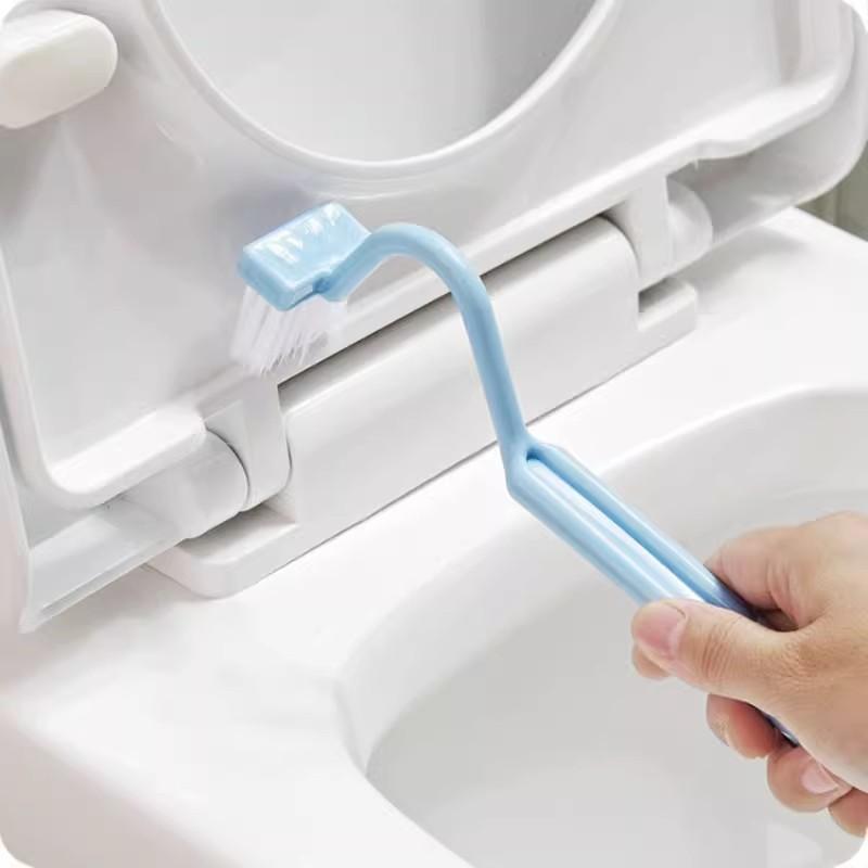 Bàn Chải Làm Sạch Nhà Vệ Sinh Hình Chữ S Máy Chà Sàn Wc Cầm Tay Góc Tay Cầm Uốn Cong 0