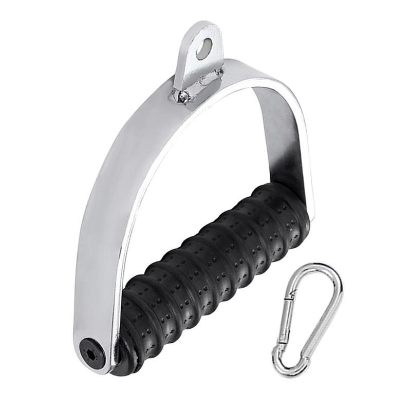 Pull Down Bar Handle Equipment Tricep Row Handle Exercise Handle Cable Machine Handle Attachment for Home Gym Exercise Workout 8