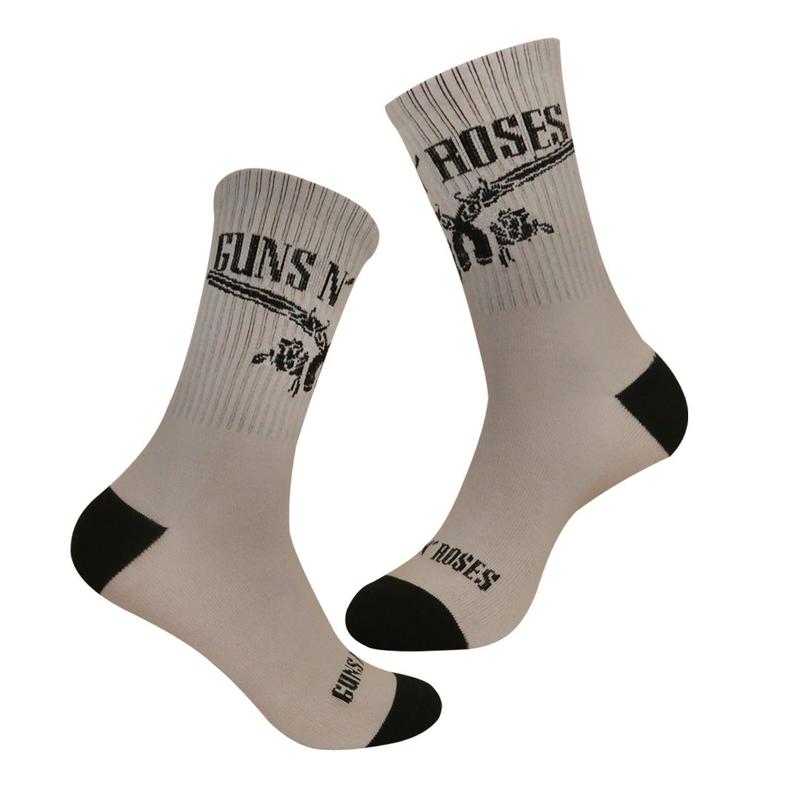 Kaos Kaki Motif Guns 'N Roses Abu No. B93 0