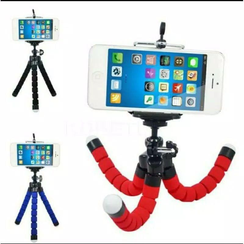 Promo Tripod Gorila + bonus holder U Aksesoris hp android smartphone murah Gratis ongkir 0