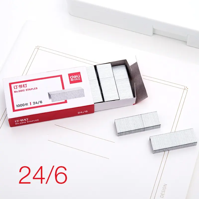 Isi Staples Stapler Refill No 12 atau No 3 atau 24/6 untuk Rotating Stapler 360 Derajat Stationery