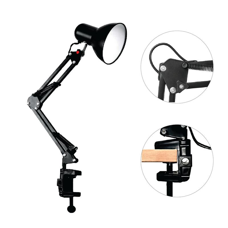 [Koketka] Đèn kẹp bàn học PIXAR Bóng LED Chống Cận Bảo Vệ Mắt Đổi Màu Ánh Sáng Trắng