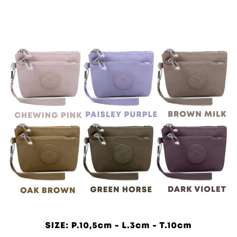 OMYGOOSE PIOMA MILA DOMPET KOIN WANITA / DOMPET KARTU / DOMPET 2 RES / DOMPET UANG / DOMPET NYLON 7