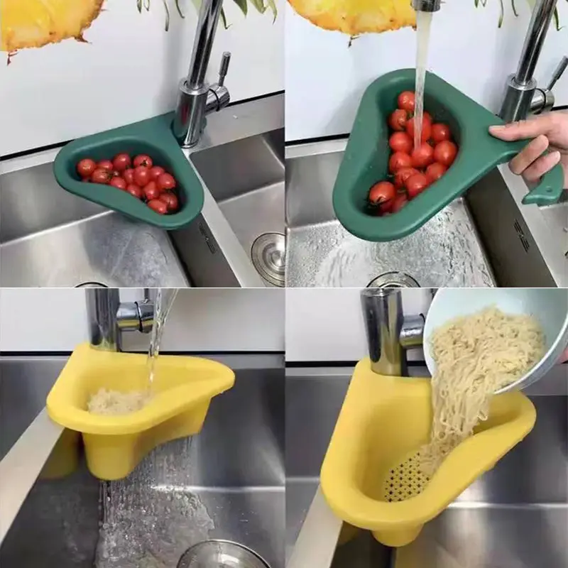 Kitchen Sink Filter Screen Multifunctional Soup Residue Garbage Filter Rack Sink
