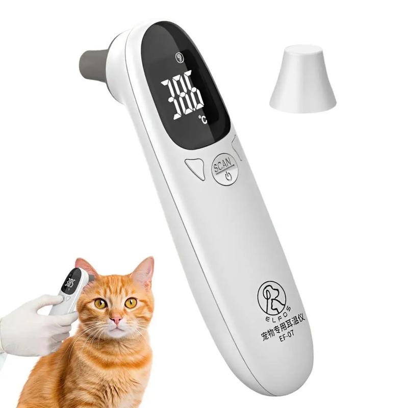 Product Introduction of Pet Dog Cat Ear Digital Thermometer Animal Thermometers For Cats Animal Measuring Non-Contact Electronic For Home and Clinic Use 18