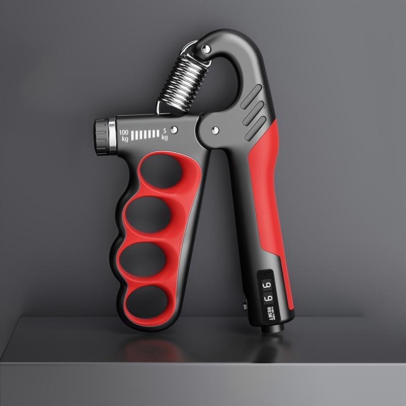 Product Introduction of Mechanical Counting Grip Strength Trainer, 1 Count Adjustable Resistance Hand Strengthener, Hand Strength Training Equipment for Home & Gym 0