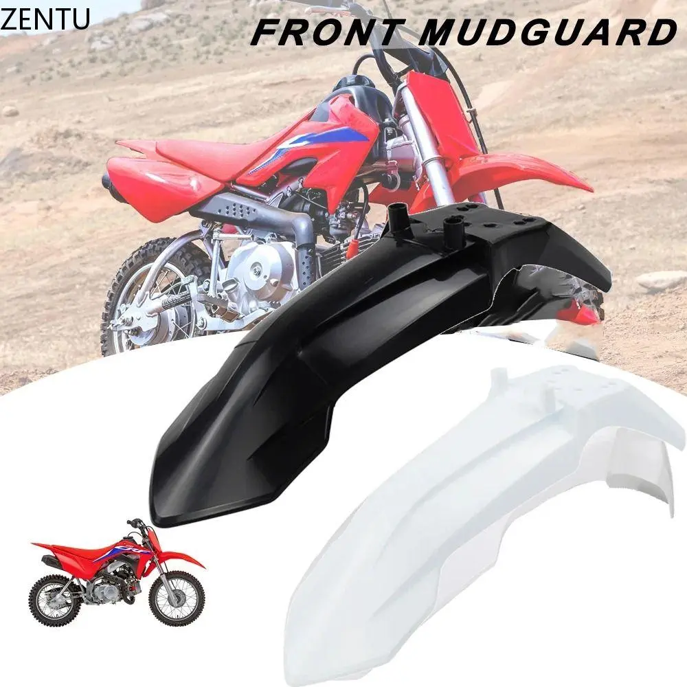 ZENTU High-Quality Universal Motorcycle Front Fender Modified Robust Construction Motorbike Mudguard Sleek Enhanced Protection Motorcycle Extender Flap Pit Bike