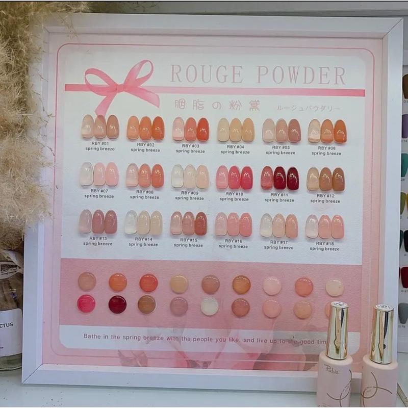 Set Sơn Gel Thạch 18 Màu Rabia Siêu Hot Tặng kèm bảng màu