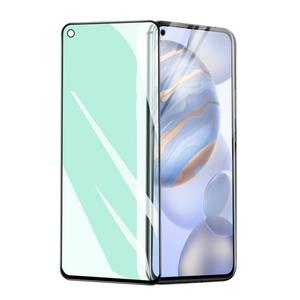 เหมาะสำหรับโทรศัพท์ Huawei Honor V30, ฟิล์มแสงสีเขียว, กระจกนิรภัย V20, เต็มหน้าจอ HD, V30 Pro, ป้องกันแสงสีฟ้า, เข้ากันได้กับ 30/30s