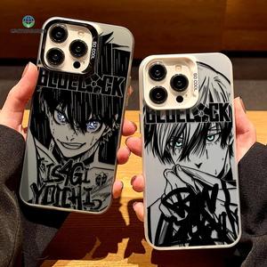 Funda de teléfono de anime "Blue Lock" para iPhone: Diseño moderno y resistente, compatible con 11, 12, 13, 14, 15 y 16. ¡Protección y estilo en uno! PH28111 traducido al español: PH28111
