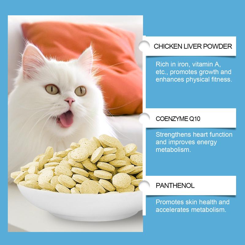 Product Introduction of [OY Pet Shop] Cat Coenzyme Tablets Guard Health and Vitality Exclusive for Cats Coenzyme Q10 Absorption Nutrition Supplement 9