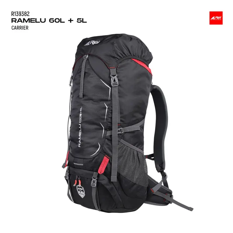 TAS CARRIER REI RAMELU 60+5 Liter TAS GUNUNG AREI OUTDOORGEAR 4