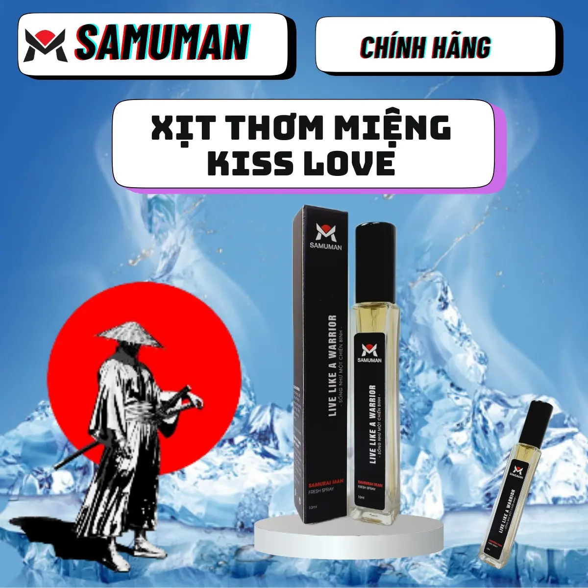 Deal xịt thơm miệng SAMUMAN
