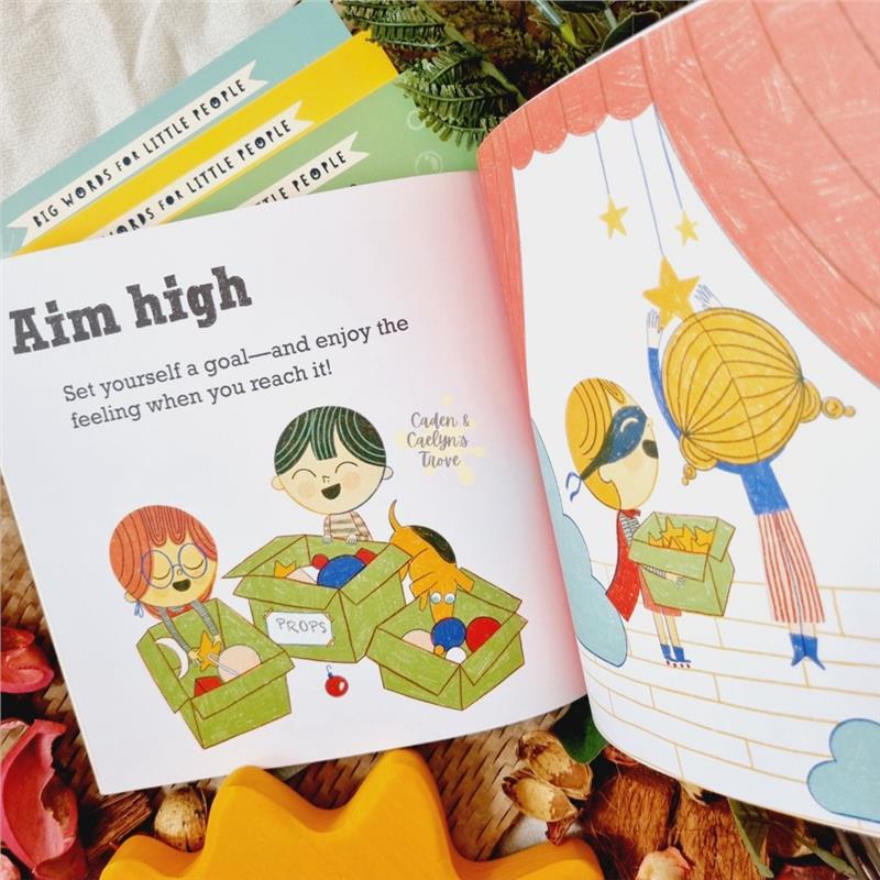Product Introduction of original Big Words For Little People Series By Helen Mortimer  Empowering Words That Help Children To Express Their Emotions 32