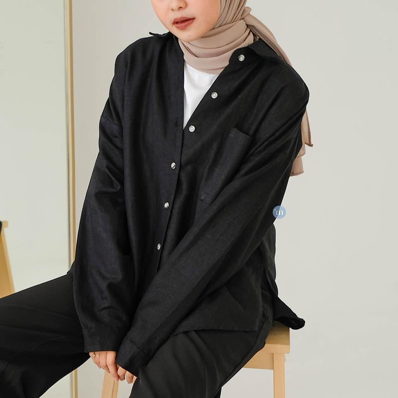 FUJI Linen Shirt | Kemeja Linen MARU 5