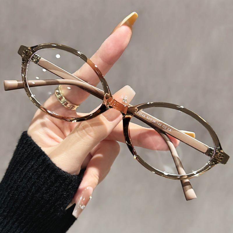 Mắt kính cận thị kính cận có độ sẵn 0.5 - 5.50 độ kính cận nam nữ Thấu kính có thể cắt được Gọng kính phẳng chống ánh sáng xanh phong cách hàn quốc dành cho học sinh Kính chống bức xạ máy tính chống ánh sáng xanh trên màn hình điện tử unisex