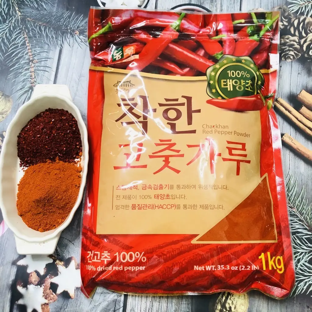 Bột ớt hàn quốc làm kimchi NONGWOO 1kg