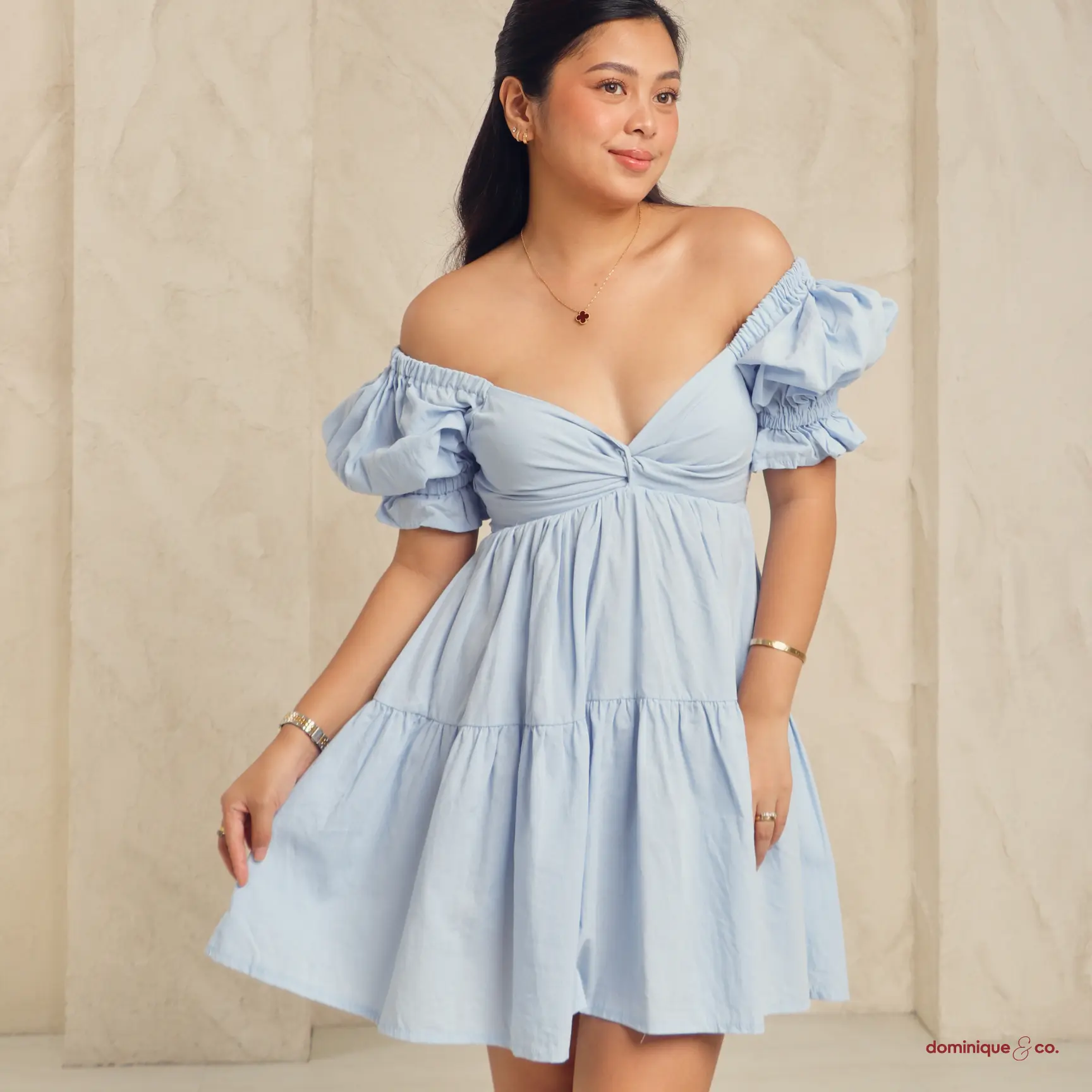 cotton tank mini dress Elowyn Linen Tank Mini Dress
