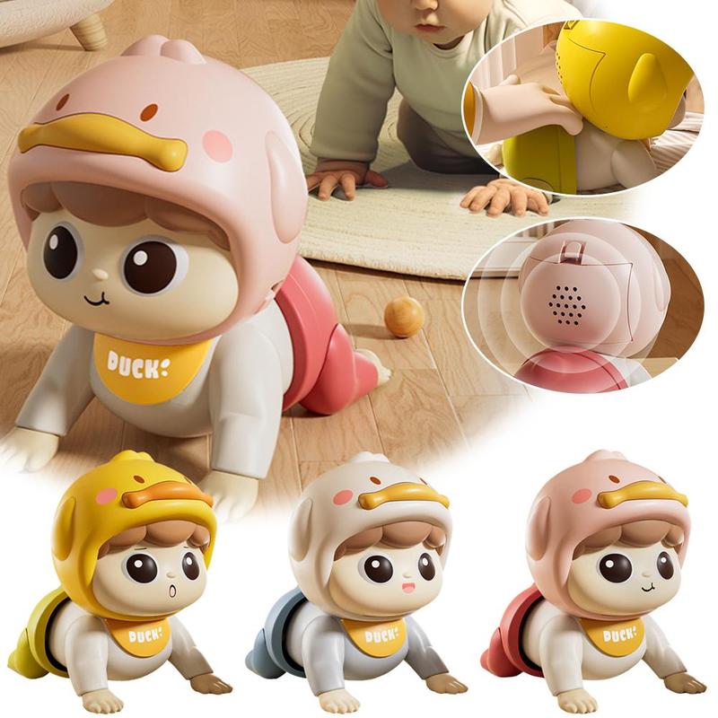 Product Introduction of Baby Music Crawling Toy Electric Early Education Fun Doll Crawling F4B0 19
