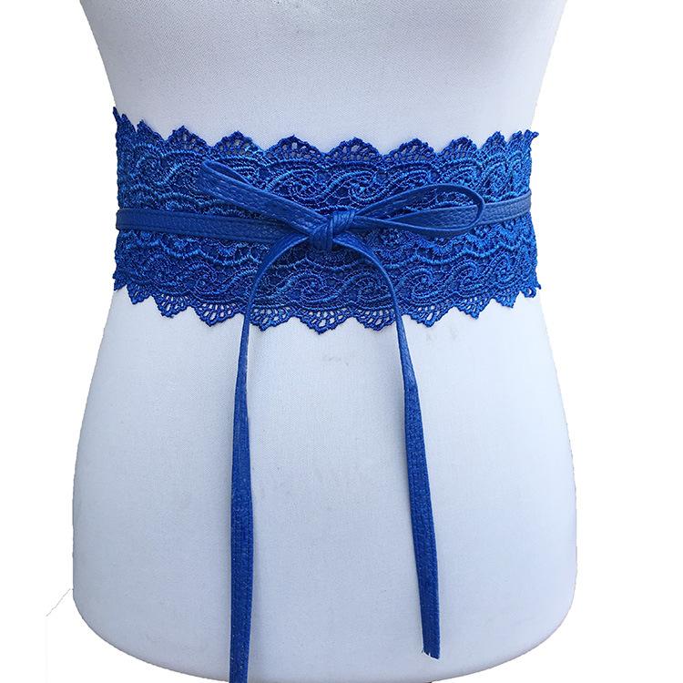 Product Introduction of Thắt Lưng Rộng Eo, Ren Siêu Rộng, Thắt Lưng Ngọt Ngào, Dành Cho Nữ, Phong Cách Âu Mỹ Thắt Lưng Đồ Trang Trí, Thích Hợp Cho Váy, Bán Buôn Có Sẵn ren đeo đùi Titan 29