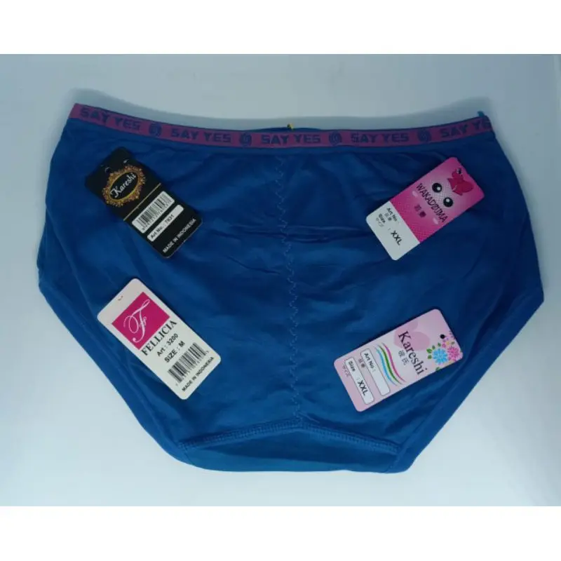 Kareshi Star 12 / 6 Pcs Celana Dalam Wanita Lusinan Super Soft 2908 Katun Lembut Art Spandex Cewek Pendek Motif Dewasa cd  perempuan 5