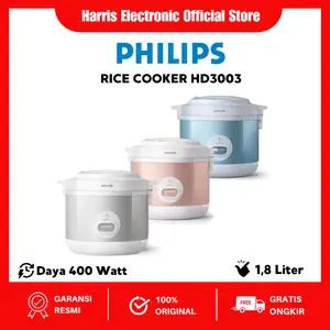 Rice Cooker 1.8L Magic Com 3 in1 Alumunium Pot 3D Heating HD3003