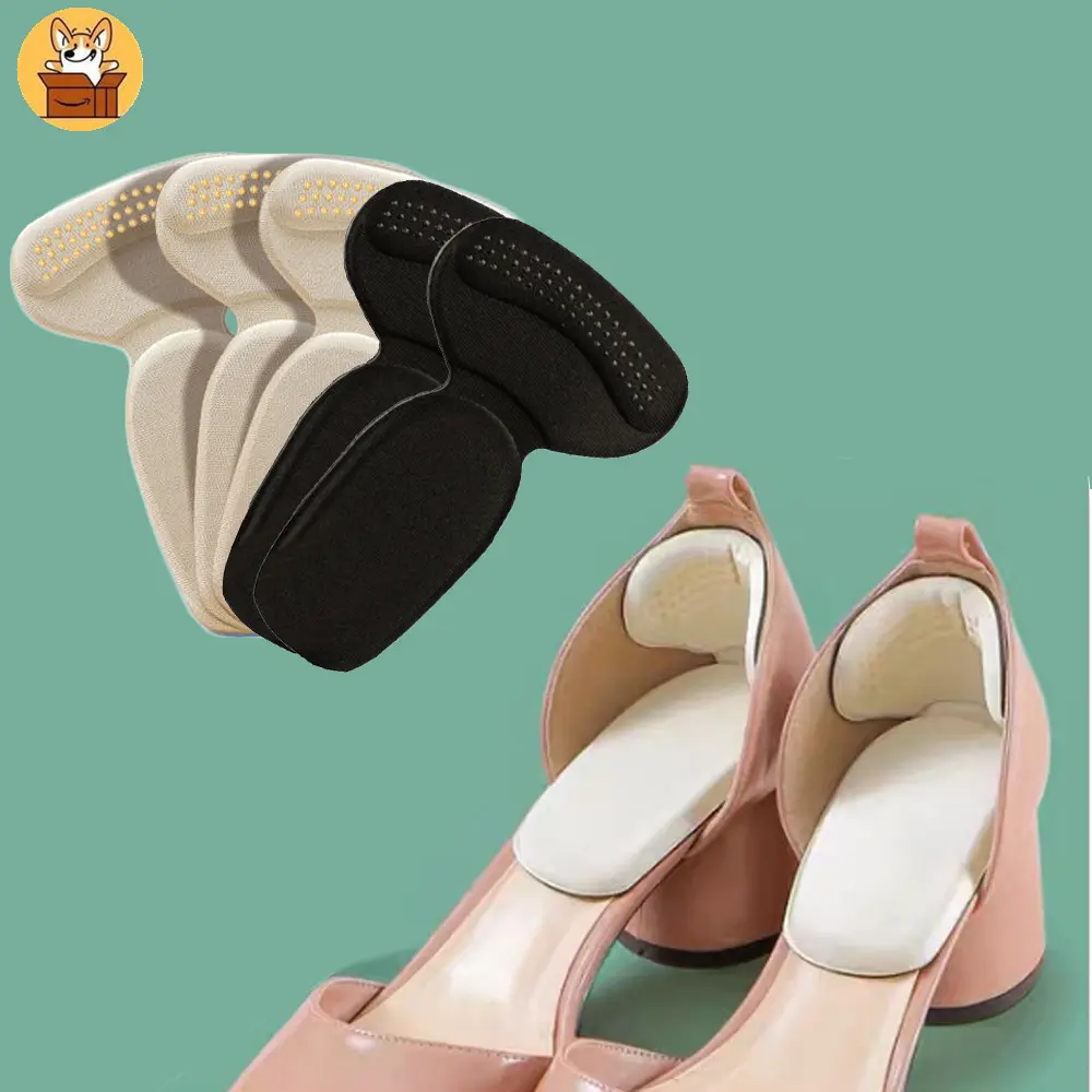 【Am-az】1 Pair Heel Cushion Pads for Shoes Insoles for Women High Heels Liner Grip Insert Heel Pain Relief Pad Shoe Size Reducer Filler