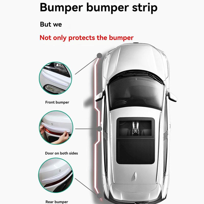 Universal Anti-collision Car Door Corner Bumper Guard, Car Front & Rear Corner Bumper Decorative Sticker, Car Exterior Accessories, Vehicle, Automotive 5