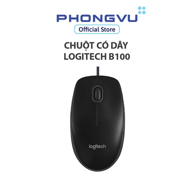 Chuột máy tính Logitech B100 - Bảo hành 36 tháng