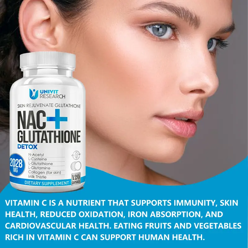 NAC + Glutathione 2028MG - Supports skin and immune system, stimulates cell repair and reduces oxidative stress (30 60 120 capsule supplement) - TikTok Shop Philippines NAC + Glutathione 2028MG - Supports skin and immune system, stimulates cell repair and reduces oxidative stress (30 60 120 capsule supplement) - TikTok Shop Philippines