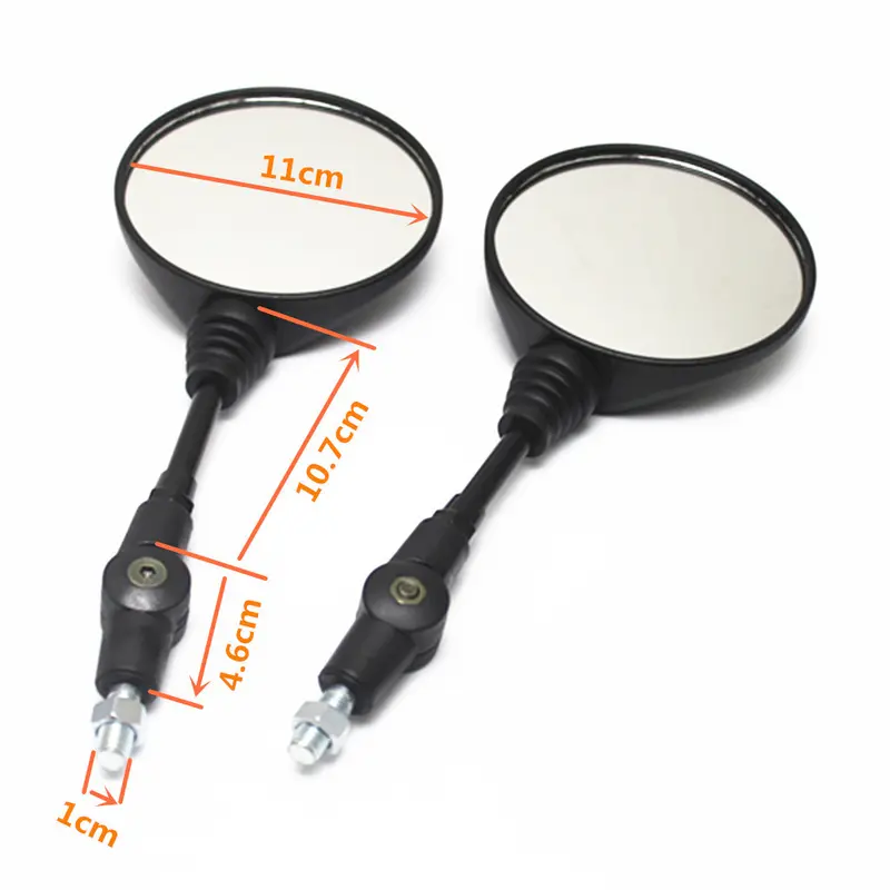 Gương Chiếu Hậu Xe Máy Kawasaki, Thiết Kế Tây Tạng, Thích Hợp Sửa Đổi, Chống Rơi, Hình Tròn Gấp Gọn, Thích Hợp Cho 650, Gương Ô Tô 4