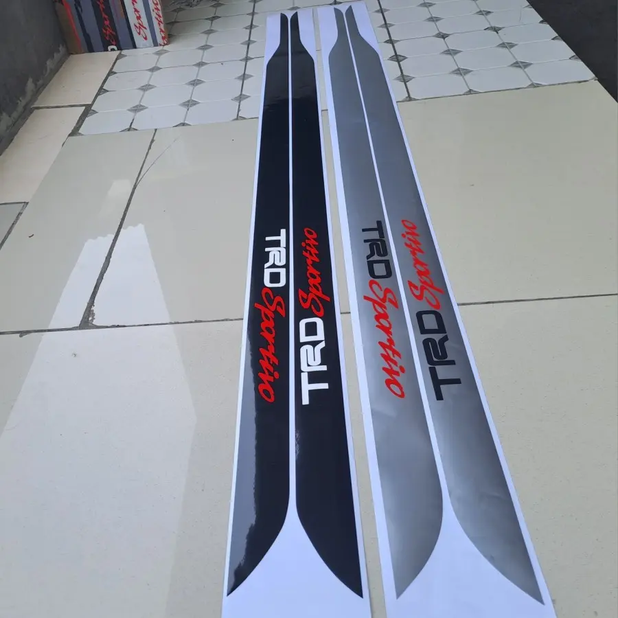stiker trd sportivo fortuner 2003-2015 / Sticker Trd Fortuner Lama laris lengkap Car