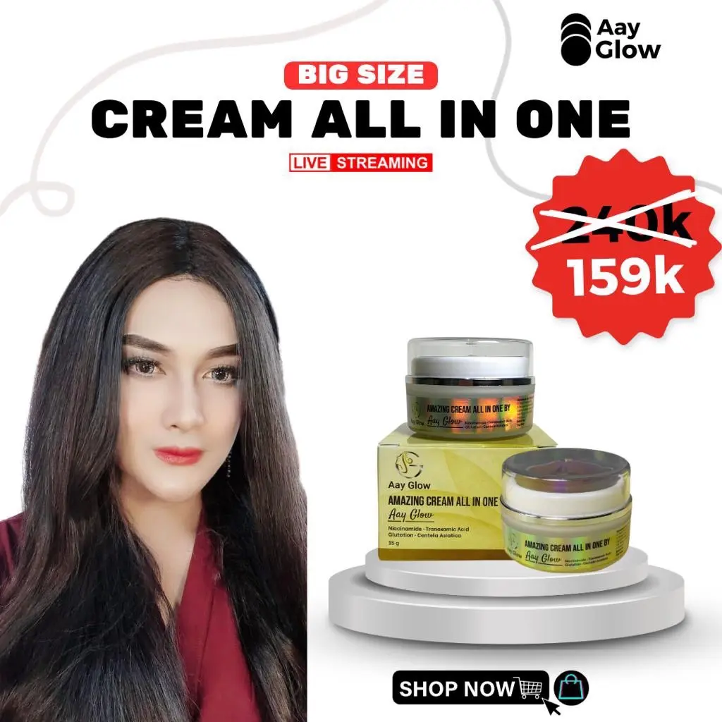 AMAZING ALL IN ONE COMBO flek hitam bandel semua jenis kulit Pemutihan Kontrol Minyak jerawat beruntusan bekas jerawat