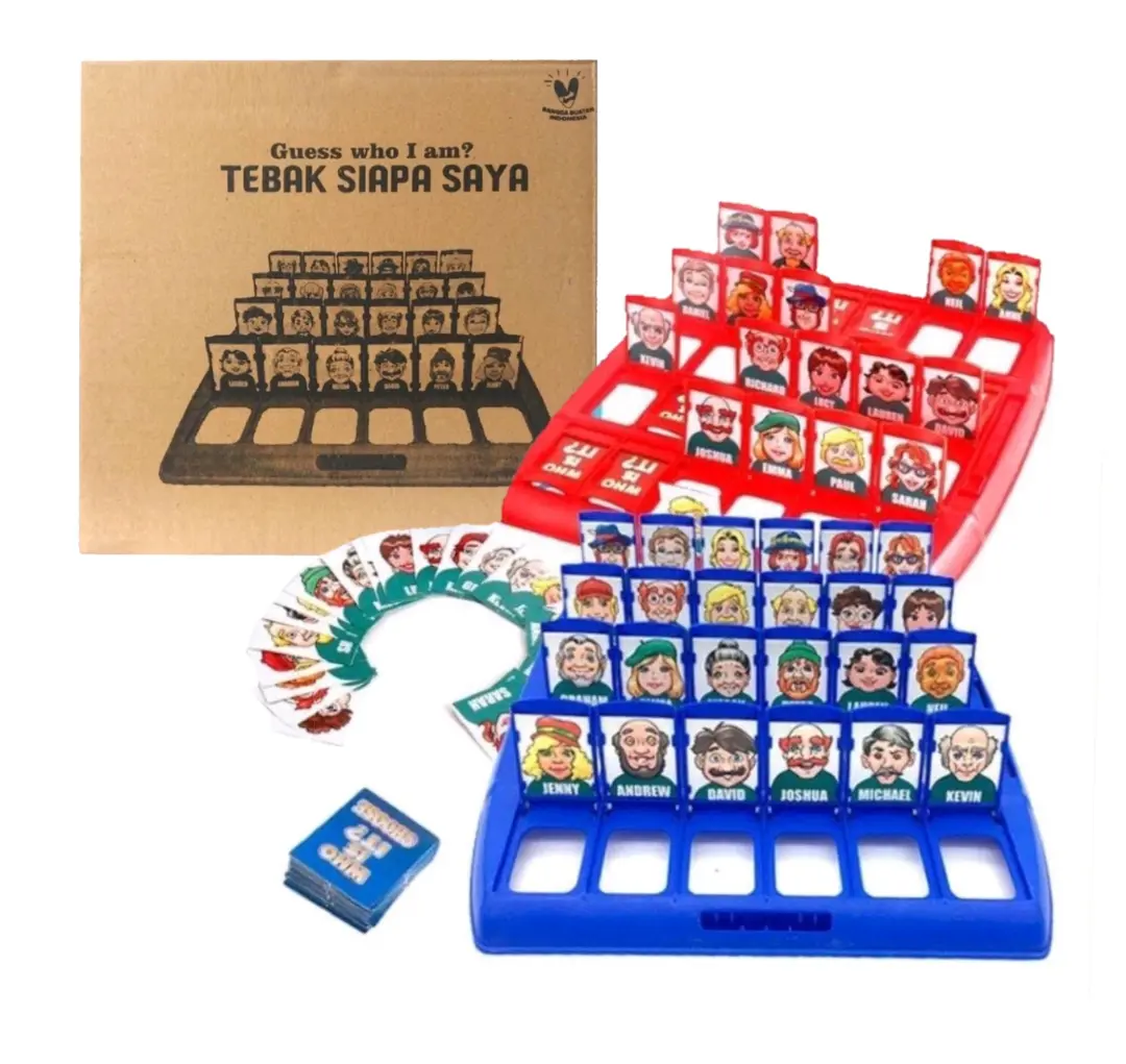 LARIS - MAINAN ANAK TEBAK GAMBAR BOARD GAME WHO IS IT - TK 1