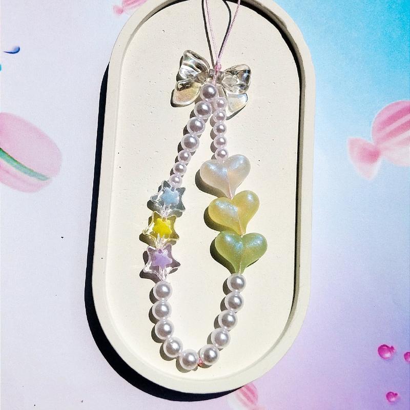 PHONE STRAP LOVE STAR / PHONE STRAP MANIK MANIK / PHONE STRAP GELANG TANGAN / PHONE STRAP VIRAL Lanyard 1