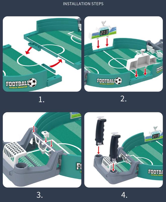 Product Introduction of Soccer Table Football Board Game For Family Party Tabletop Soccer Toys Kids Boys Outdoor Brain Game 7