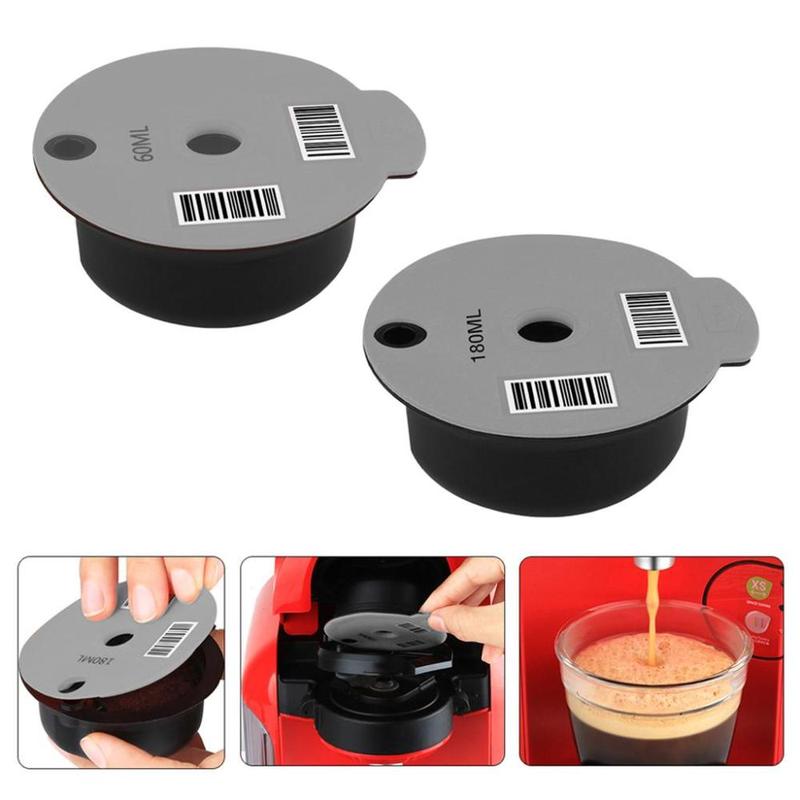 Reusable PP Plastic Coffee Capsule Fit for Stainless Steel Mesh 3
