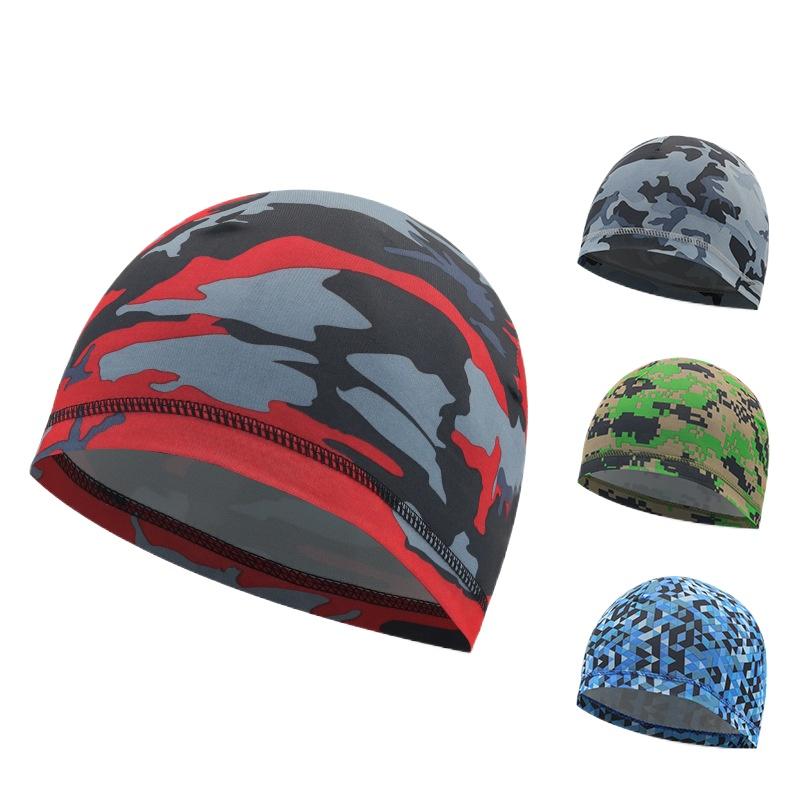 Summer Sweat-absorbent and Breathable Riding Cap Ice Cloth Sunscreen ...