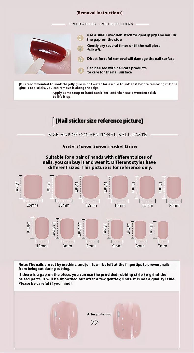 Product Introduction of [Summer Dopamine]Y2K Purple Star Fake Nails 2025 New Ice Nude Nail Patch Cute and Sweet Easy to create fingertip fashion    linhpressonnails 1